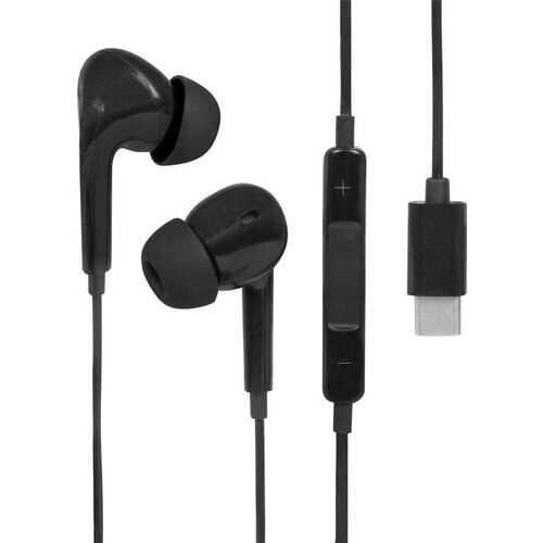 Tweedekans Nuvance - Oortjes met Draad - USB-C Aansluiting - Oordopjes met Draad - In-Ear Oortjes met Draad en Microfoon - Zwart Tweedehands