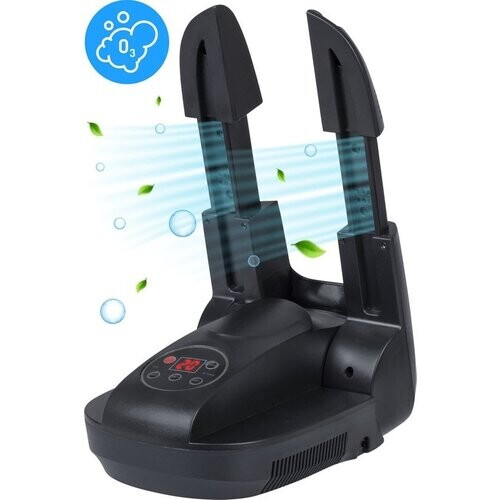 Tweedekans Nuvance – Schoenendroger en Schoenverfrisser - Schoendroger - Ozone en Droogfunctie - Verstelbaar - Zwart Tweedehands