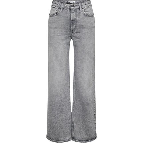 Tweedekans ONLY ONLJUICY HW WIDE LEG REA707 DNM NOOS Dames Jeans - Maat W27 X L30 Tweedehands