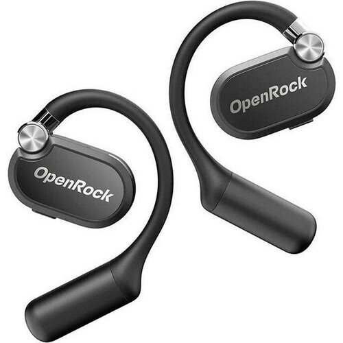 Tweedekans OpenRock - X Black - Draadloze Open-Ear Hoofdtelefoon - Oordopjes - Bluetooth - Lange batterij - Ruisonderdrukking - draadloos - TubeBass™ Technologie Tweedehands