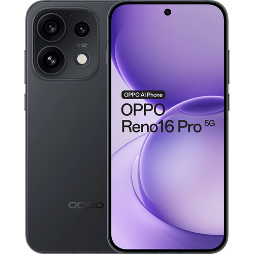 Tweedekans OPPO Reno16 Pro 512GB Zwart 5G Tweedehands