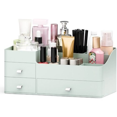 Tweedekans Organess - Make up organizer - Opbergdoos - Skincare organizer - Make up koffer - Groen Tweedehands