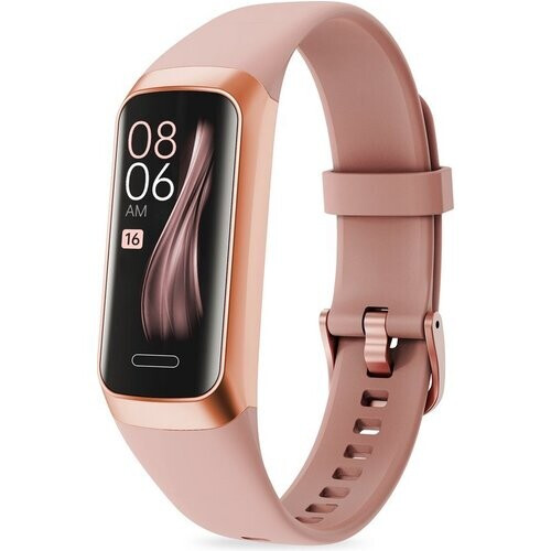 Tweedekans Otiume Activity Tracker HR - Smartwatch Sporthorloge met Stappenteller en Hartslagmeter - Fitness Tracker met Bloeddrukmeter - Roze - Dames, Heren & Kinderen Tweedehands