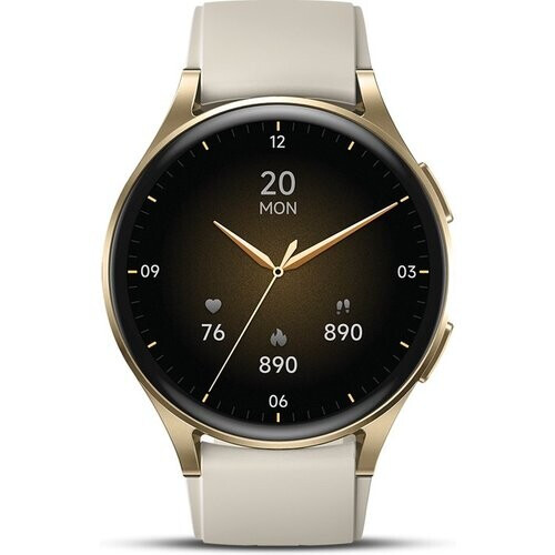 Tweedekans Otiume Zenith GTX05 – Smartwatch – 45mm Amoled Display – GPS – Bluetooth bellen – Goud Tweedehands