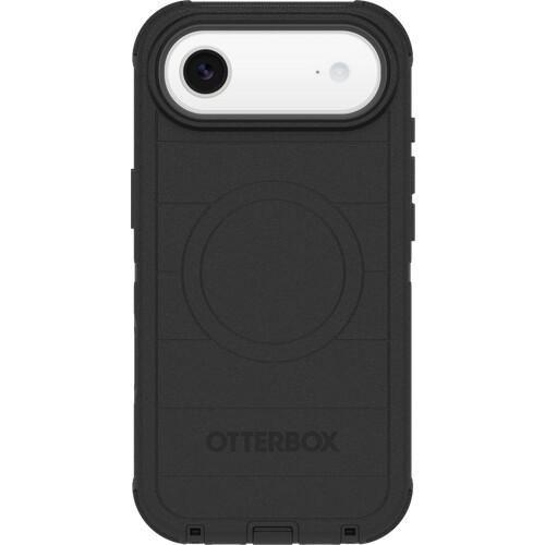 Tweedekans Otterbox Defender Pro iPhone 17 Air Back Cover met MagSafe Magneet Zwart Tweedehands
