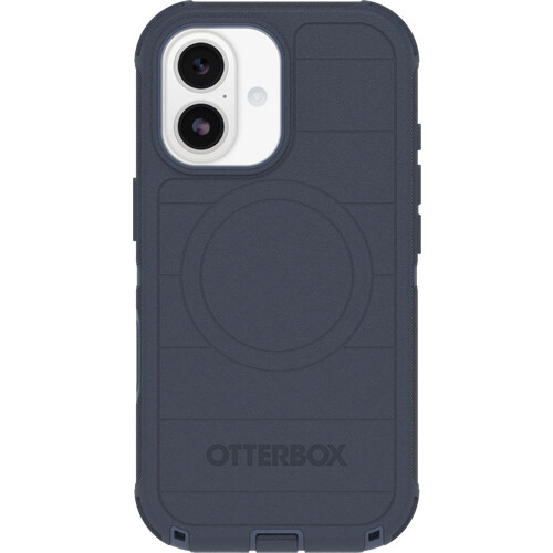 Tweedekans Otterbox Defender Pro iPhone 17 Back Cover met MagSafe Magneet Blauw Tweedehands
