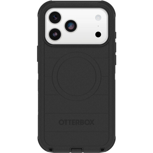 Tweedekans OtterBox Defender Pro iPhone 17 Pro Max Back Cover met MagSafe Magneet Zwart Tweedehands