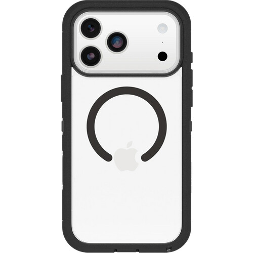 Tweedekans Otterbox Defender Pro XT iPhone 17 Pro Max Back Cover MagSafe Magneet Transparant Zwart Tweedehands
