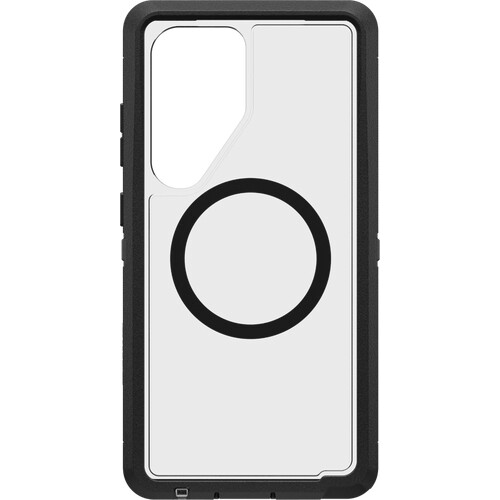 Tweedekans OtterBox Defender Samsung Galaxy S25 Ultra Back Cover met Magneet Transparant Zwarte Rand Tweedehands