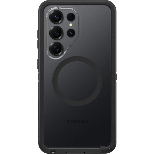 Tweedekans OtterBox Defender Samsung Galaxy S26 Ultra Back Cover met Magneet Transparant Zwarte Rand Tweedehands