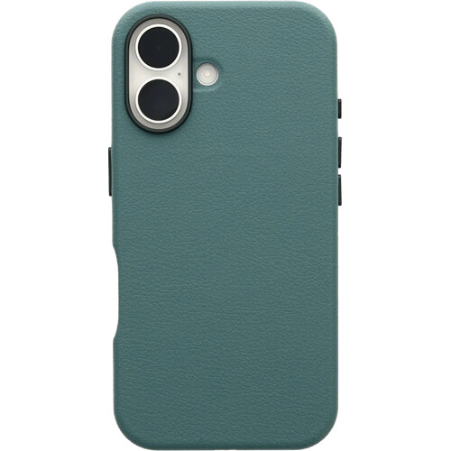 Tweedekans Otterbox Symmetry Apple iPhone 16 Back Cover met MagSafe Magneet Leer Groen Tweedehands