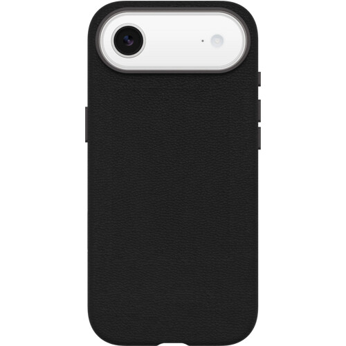 Tweedekans Otterbox Symmetry iPhone 17 Air Back Cover met MagSafe Magneet Leer Zwart Tweedehands