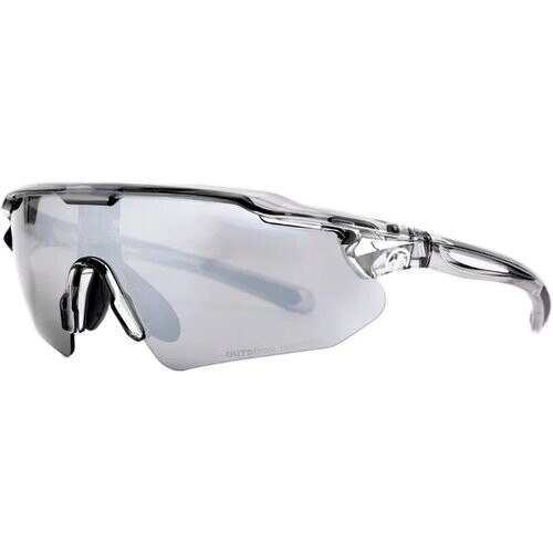Tweedekans OutdoorMaster HAWK LT fietszonnebril - fotochromatisch en gepolariseerd - Super Silver Tweedehands