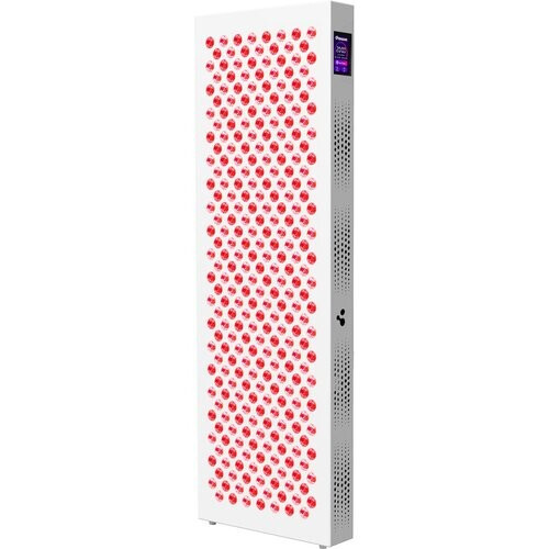 Tweedekans Panacea - ATP Pro 1500 Roodlichttherapie Paneel - 92 x 30 x 7 cm - Metaal & Aluminium - 8 Golflengtes & Touchscreen - 1500 Watt Professioneel Vermogen - Full-Body Herstel Tweedehands