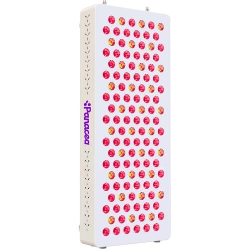 Tweedekans Panacea LED Infraroodlamp – Dual-Chip – Rood Licht Therapie – Collageen Lamp – Lichttherapie – Sauna Tweedehands