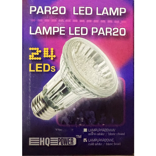 Tweedekans Par20 Led Lamp - 24 Leds - Koud Wit - 6400K Tweedehands