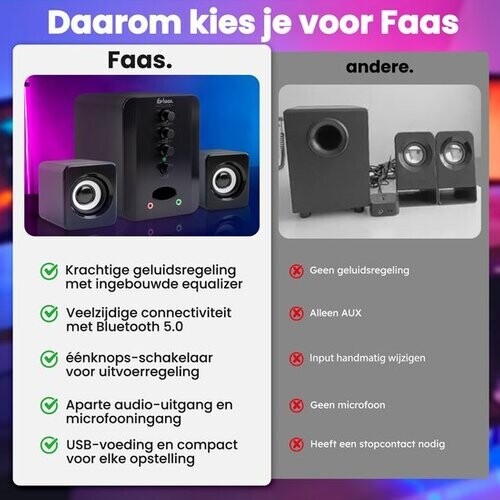 Tweedekans PC Speakers 2.0 Tweedehands