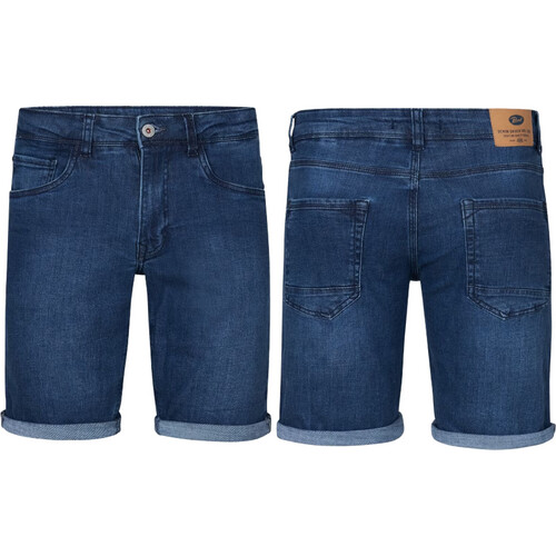 Tweedekans Petrol Industries Russel Denim Shorts – Dark Faded – Maat XXXL – Korte Broek Heren Tweedehands