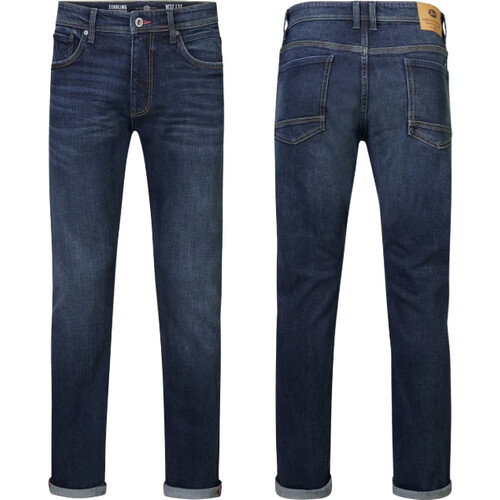 Tweedekans Petrol Industries Santiago Jeans Heren – W34 L34 – Kleur: Dark Used Tweedehands