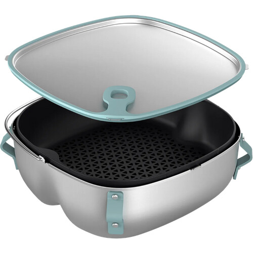 Tweedekans Philips Airfryer XXL 2-in-1 Stoom- en Roerbakset HD9960/00 Tweedehands
