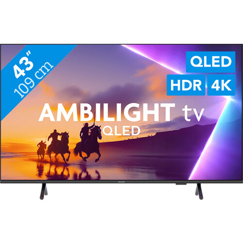 Tweedekans Philips Ambilight 43" PUS8550 QLED (2025) Tweedehands