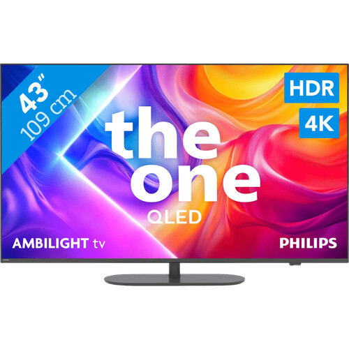 Tweedekans Philips Ambilight 43" PUS9000 QLED 4K (2025) Tweedehands