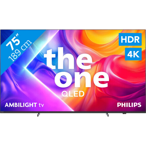 Tweedekans Philips Ambilight 75" PUS9000 QLED 4K (2025) Tweedehands