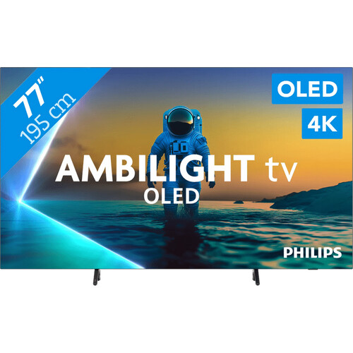 Tweedekans Philips Ambilight 77'' OLED810 4K (2025) Tweedehands
