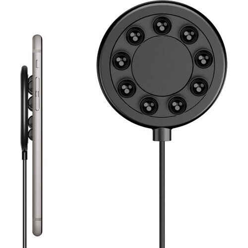 Tweedekans Philips DLP9016U Draadloze Oplader – 10W - Snel Opladen – Antislip & Zuignappen – Zwart Tweedehands