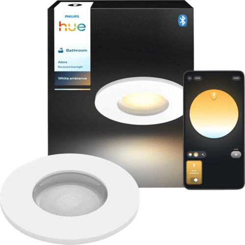 Tweedekans Philips Hue Adore badkamerinbouwspot White Ambiance Wit Tweedehands