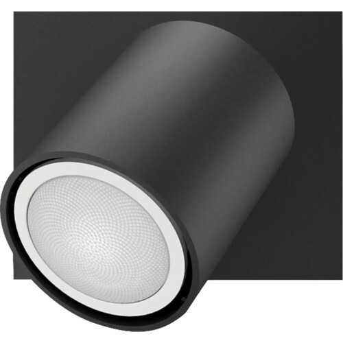 Tweedekans Philips Hue Runner opbouwspot White Ambiance - 1 Spots - Zwart Tweedehands