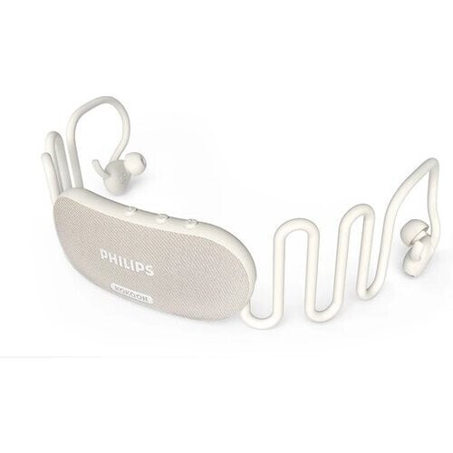 Tweedekans Philips Kokoon – Slaap Hoofdtelefoon met Slaapmonitoring – Draadloos – Bluetooth – Nekband – Grijs Tweedehands