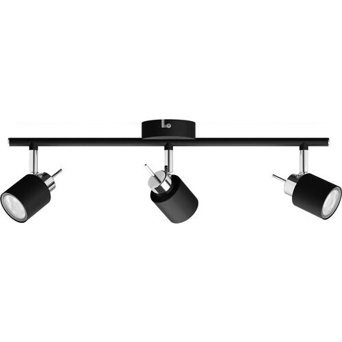 Tweedekans Philips Meranti opbouwspot - 3-lichts - zwart Tweedehands