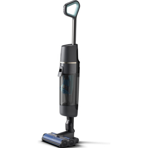 Tweedekans Philips - Snoerloze stofzuiger - AquaTrio Cordless 7000 Series XW7110/01 - Droog- en veegfunctie - Grijs Tweedehands