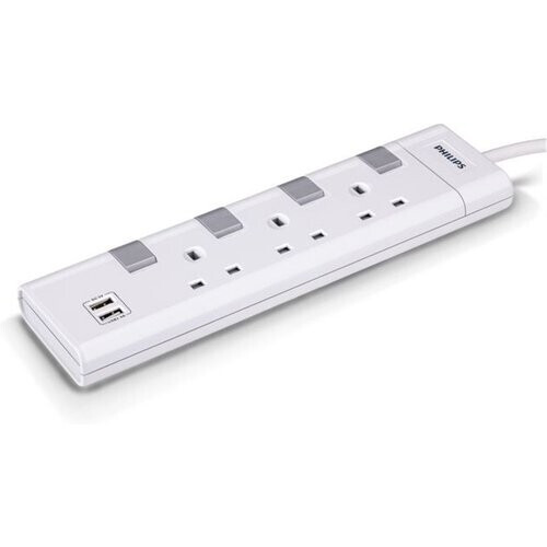 Tweedekans Philips Socket 230V 3 way CHP4130WB/05 - 3 pin socket Tweedehands