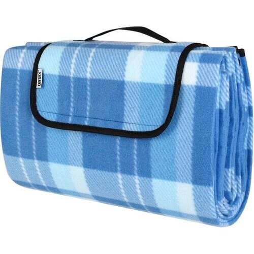 Tweedekans Picknickdeken Blauw/Wit 1,95x1,50m Tweedehands