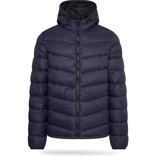 Tweedekans Pierre Cardin - Heren Jas winter Padded Jacket - Blauw - Maat M Tweedehands