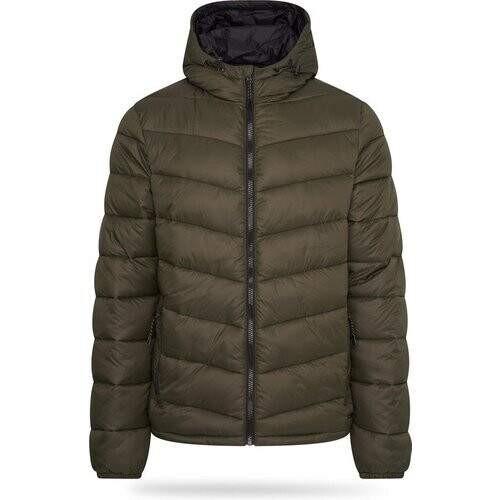Tweedekans Pierre Cardin - Heren Jas winter Padded Jacket - Groen - Maat XXL Tweedehands
