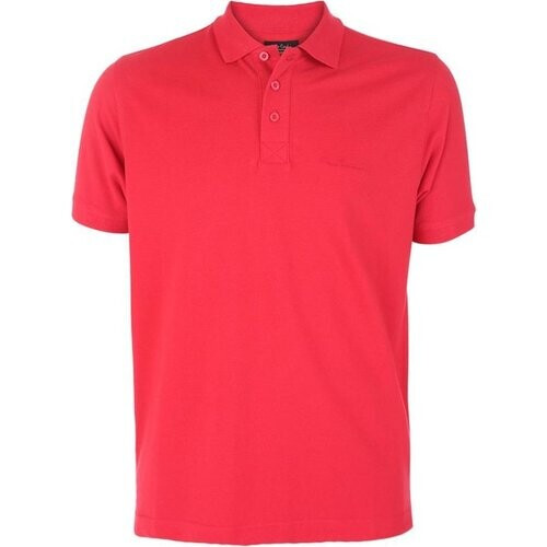 Tweedekans Pierre Cardin - Heren Polo SS Basic Polo - Rood - Maat XL Tweedehands