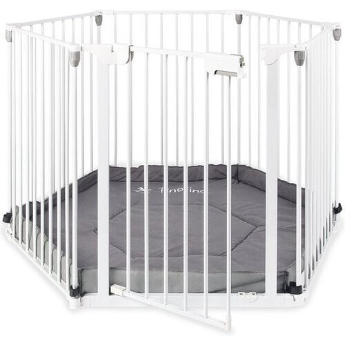 Tweedekans Pinolino - Kinderhekje - Traphekje - Wit - 117x117x74cm - Veiligheidshekje Tweedehands