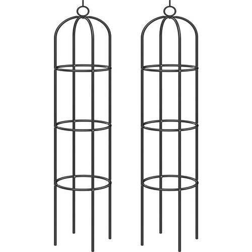 Tweedekans Plantensteun Rozenzuil – 2 St. 200 cm - voor Rozen Klimplanten Bloemen Tweedehands