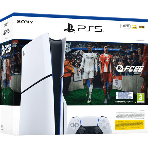 Tweedekans PlayStation 5 Slim Disc Edition + EA Sports FC 26 Tweedehands