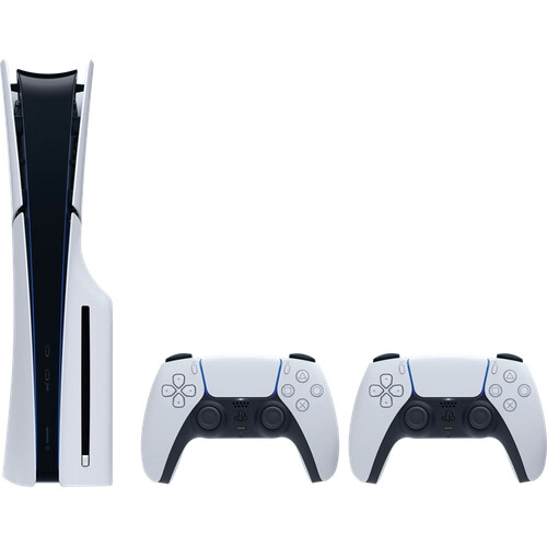 Tweedekans PlayStation 5 Slim Disc Edition + Extra Controller Wit Tweedehands