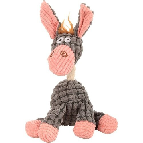 Tweedekans Pluche Hondenknuffel Ezel Met Piep Hondenspeelgoed - Dutchwide® Tweedehands