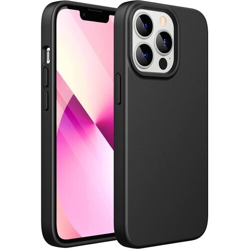 Tweedekans Podec iPhone 13 Pro Hoesje & Screenprotector - Zwart - 14,7 x 7,1 x 1 cm Tweedehands