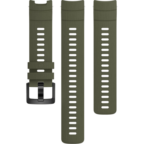 Tweedekans Polar Siliconen Bandje Groen 22mm S/L Tweedehands