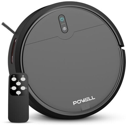 Tweedekans Powell Robotstofzuiger - Robotstofzuiger met Dweilfunctie - Robotstofzuiger met Laadstation - Robot Stofzuiger - Dweilrobot - Zwart Tweedehands