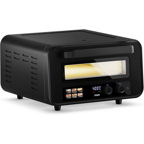 Tweedekans Princess Pizza Oven Pro Max 112700 - 400°C - 2100W - 32 x 31.8 cm - Zwart Tweedehands