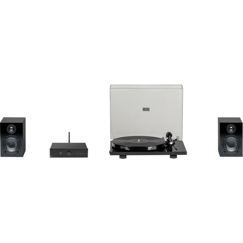 Tweedekans Pro-Ject Stereo Set E Phono Zwart Tweedehands