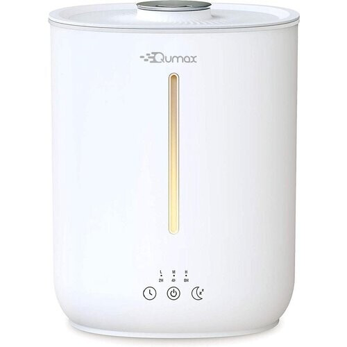 Tweedekans Qumax Luchtbevochtiger met Aromatherapie – Humidifier – Vernevelaar – Verschillende Standen – Stil Ontwerp – 2,8L Tweedehands